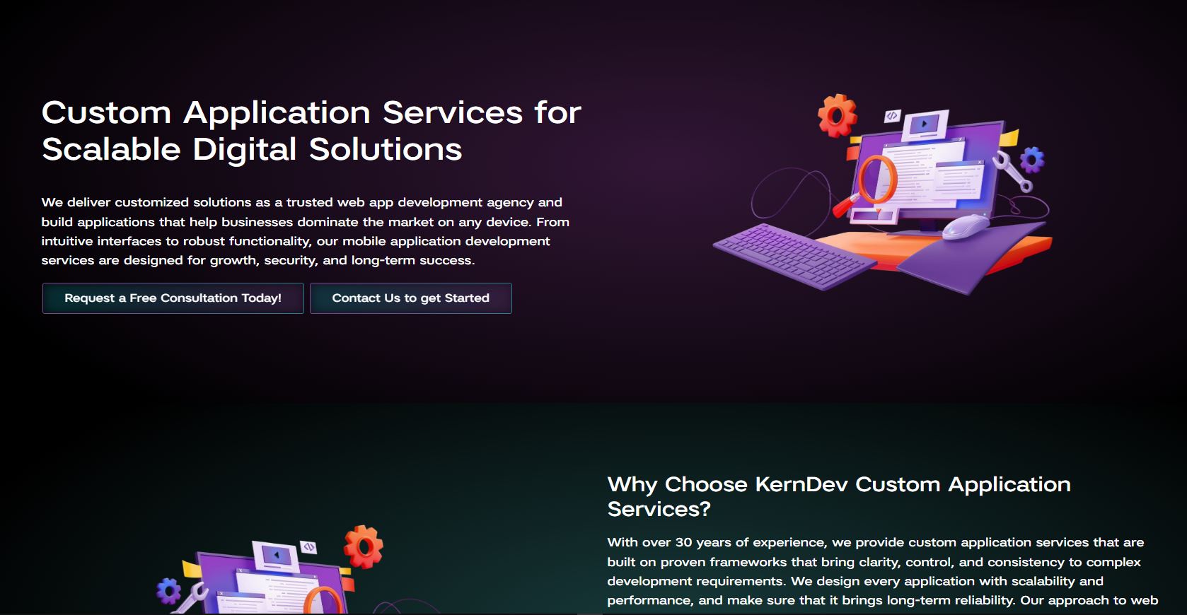 Custom Application Services